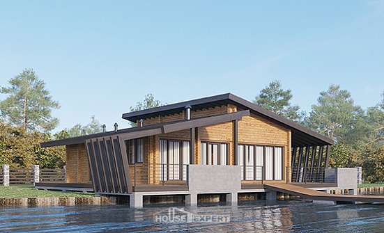 100-007-П Проект бани из дерева Соликамск | Проекты домов от House Expert
