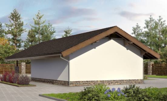 060-005-Л Проект гаража из кирпича Березники | Проекты домов от House Expert